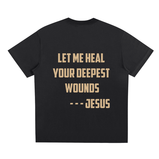 Heal Your Deepest Wounds Brown T-Shirt