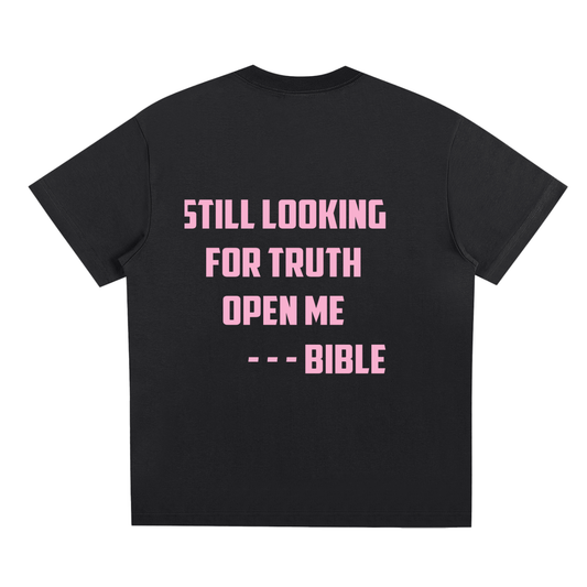 Still Seeking Truth? Open Me Pink T-Shirt