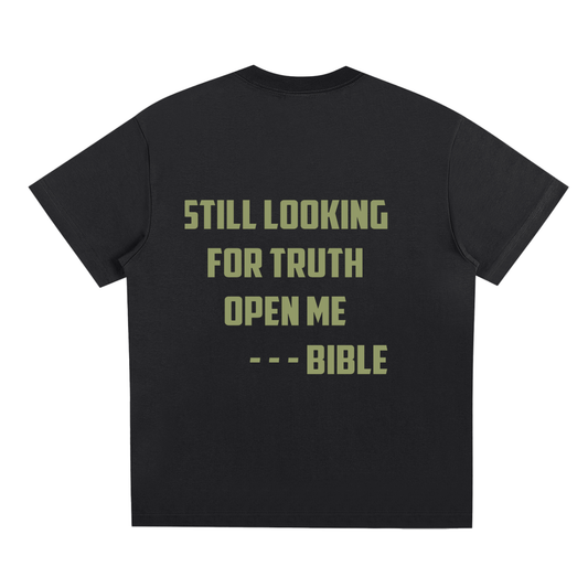 Still Seeking Truth? Open Me Green T-Shirt
