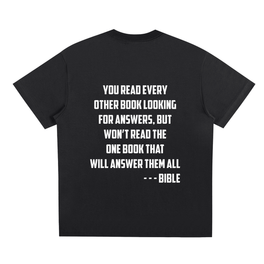 Stop Searching Read the One True Answer Yellow T-Shirt